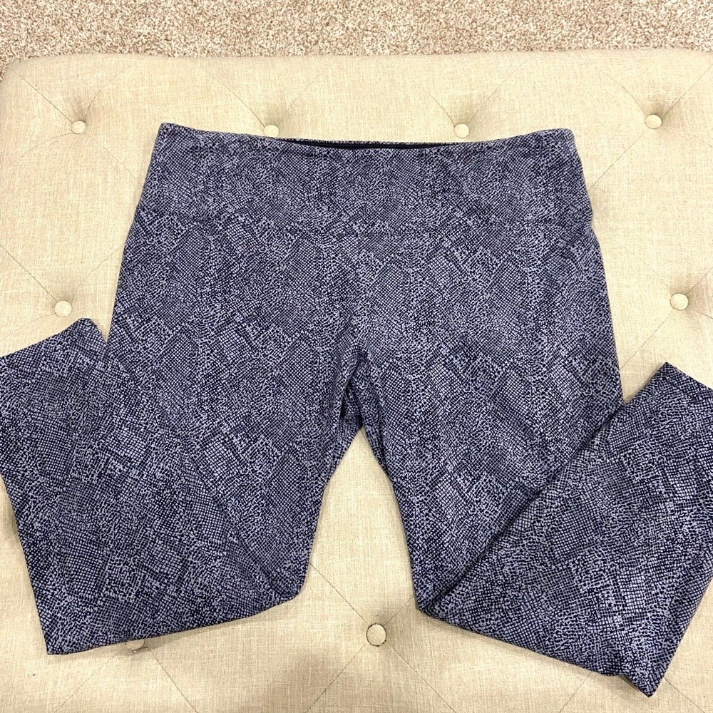 Intro leggings. 3X black/white - Picture 5 of 7